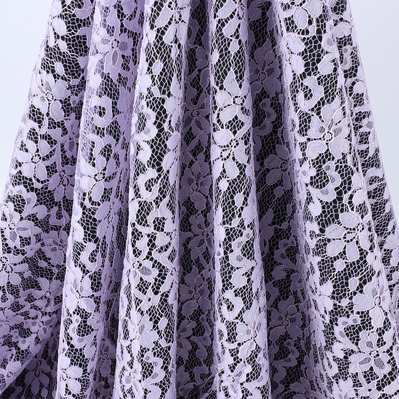 Lace Fabric Dress Floral Nylon for Women's Wear Wholesale Supplier 2